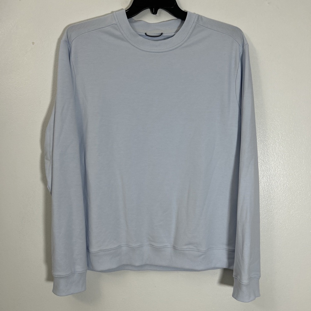 All In Motion Women XL Ultra Soft Baby Blue Crewneck Sweatshirt‎ 6357
